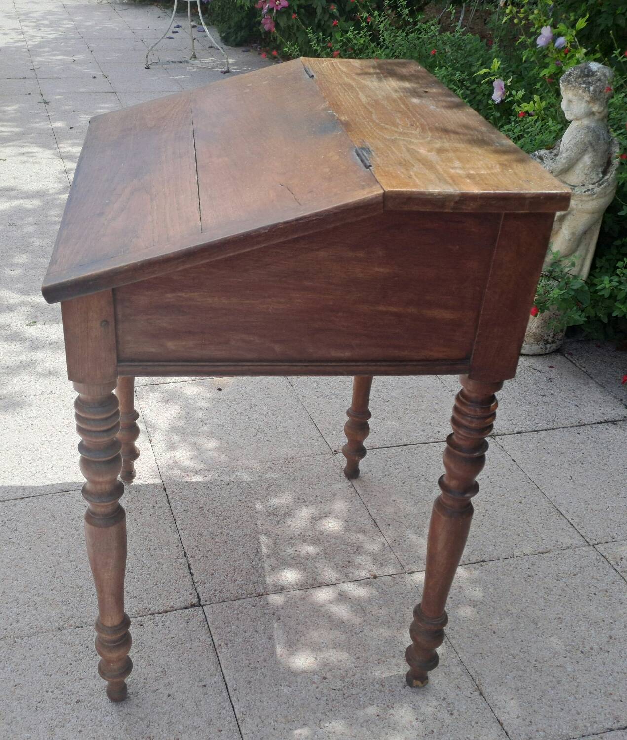 19th century oak desk