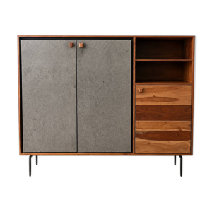 Buffet en bois d'acacia