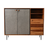 Buffet en bois d'acacia