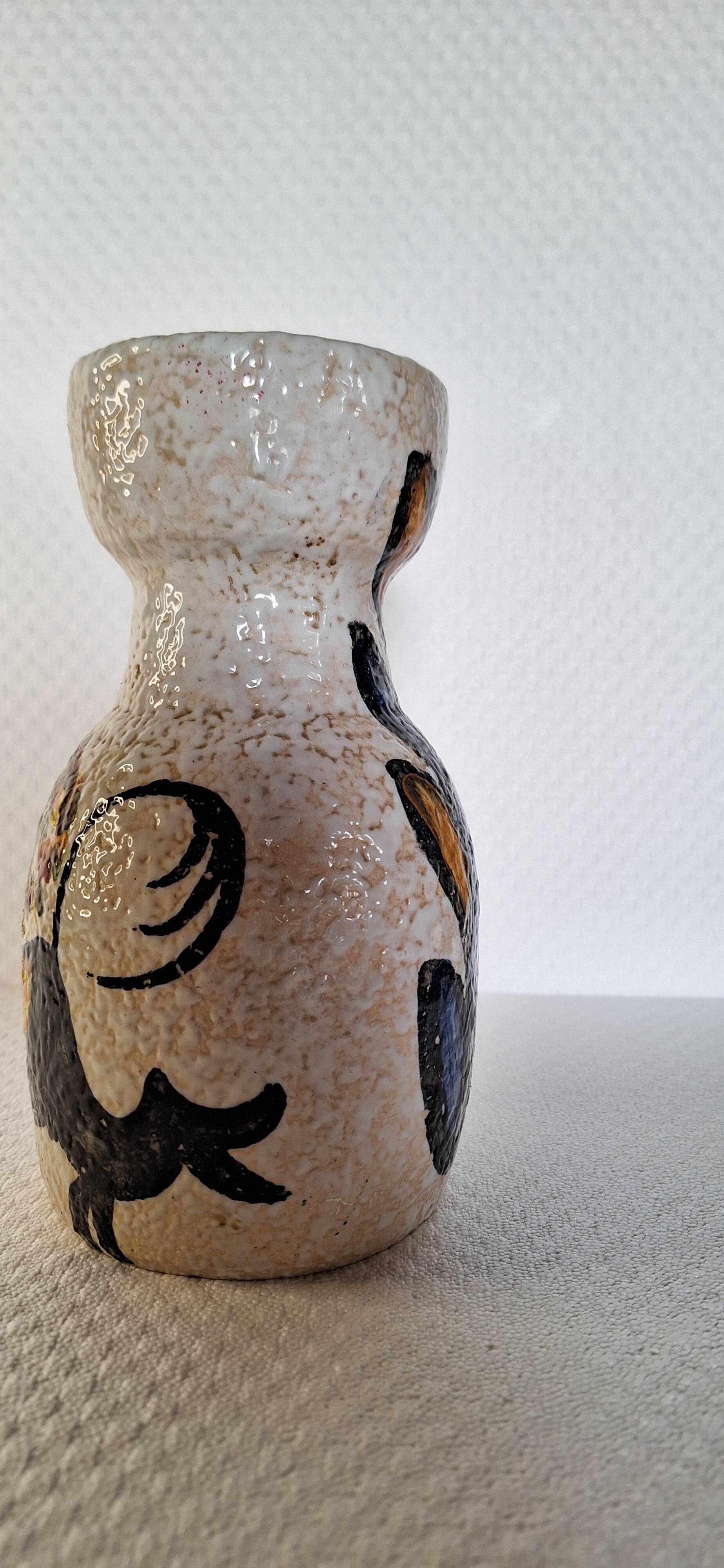 Vase en céramique espagne talavera