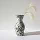 Scheurich Vase 523-18 Ceramic Fat Lava, 1960's
