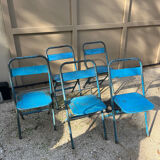 Chaise métalliques jardin et intérieur