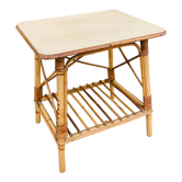 Rattan coffee table