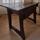 Rustic wooden desk