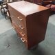 70s tapered leg chest of drawers
