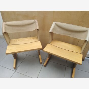 Italian Due Sedie 'Canossa' chairs by Gigi Sabadin