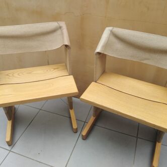 Italian Due Sedie 'Canossa' chairs by Gigi Sabadin