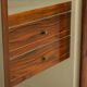 Very rare Danish rosewood cabinet by Omann Jun, 1960s.