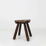 Rustic wooden stool ca.1900