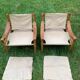 pair of Sirocco armchairs by Arne Norell - Sweden, 1960s