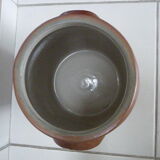Pot à graisse ou pot à confit en grès