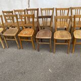 Set of 12 bistro chairs