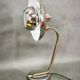 Rare 1930s Bauhaus Chrome Adjustable Desk Lamp, Czechoslovakia