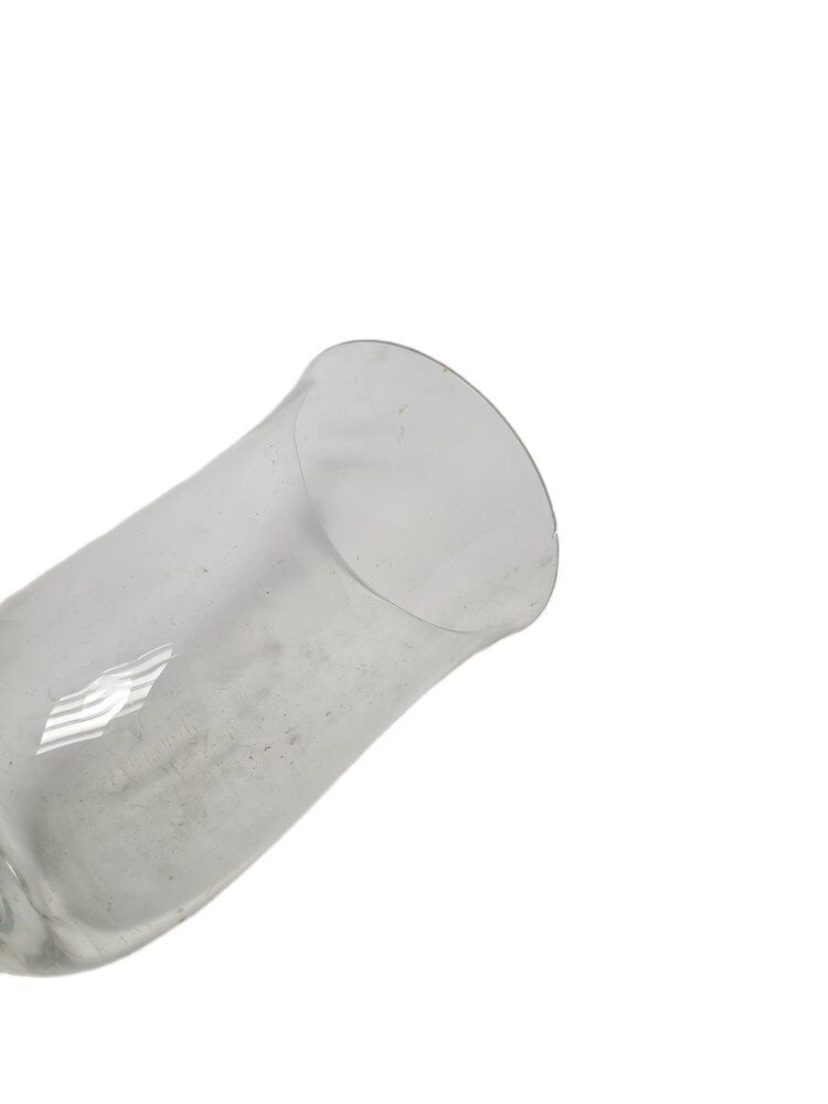 Vintage glass vase, France, 1970s