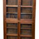 Showcase in natural Burmese teak