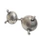 Porte-sel et poivre en argent éclectique, Allemagne, années 1890.