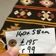 Turkish kilim runner 140x58 cm
