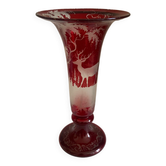 Vase cristal de Bohème