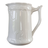 White porcelain pitcher