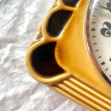 Vintage ceramic wall clock