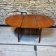 Teak table, vintage Scandinavian style from the 1960s, with hidden extension