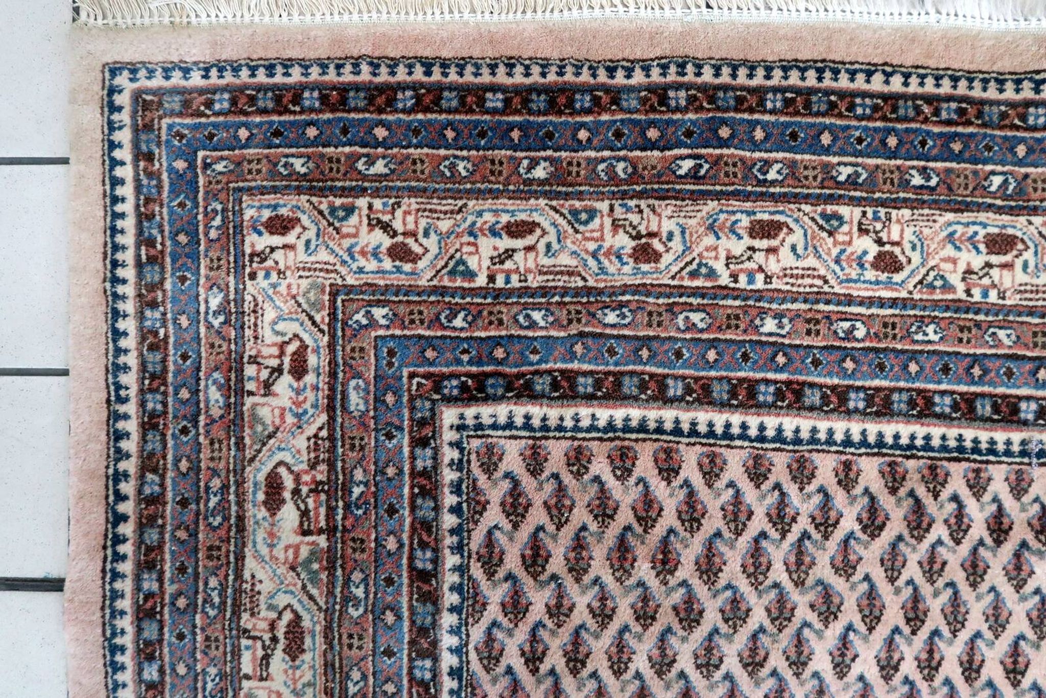 Tapis Seraband Vintage Fait Main en Laine – 194 x 274 cm