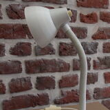 White aluminor desk lamp 80's