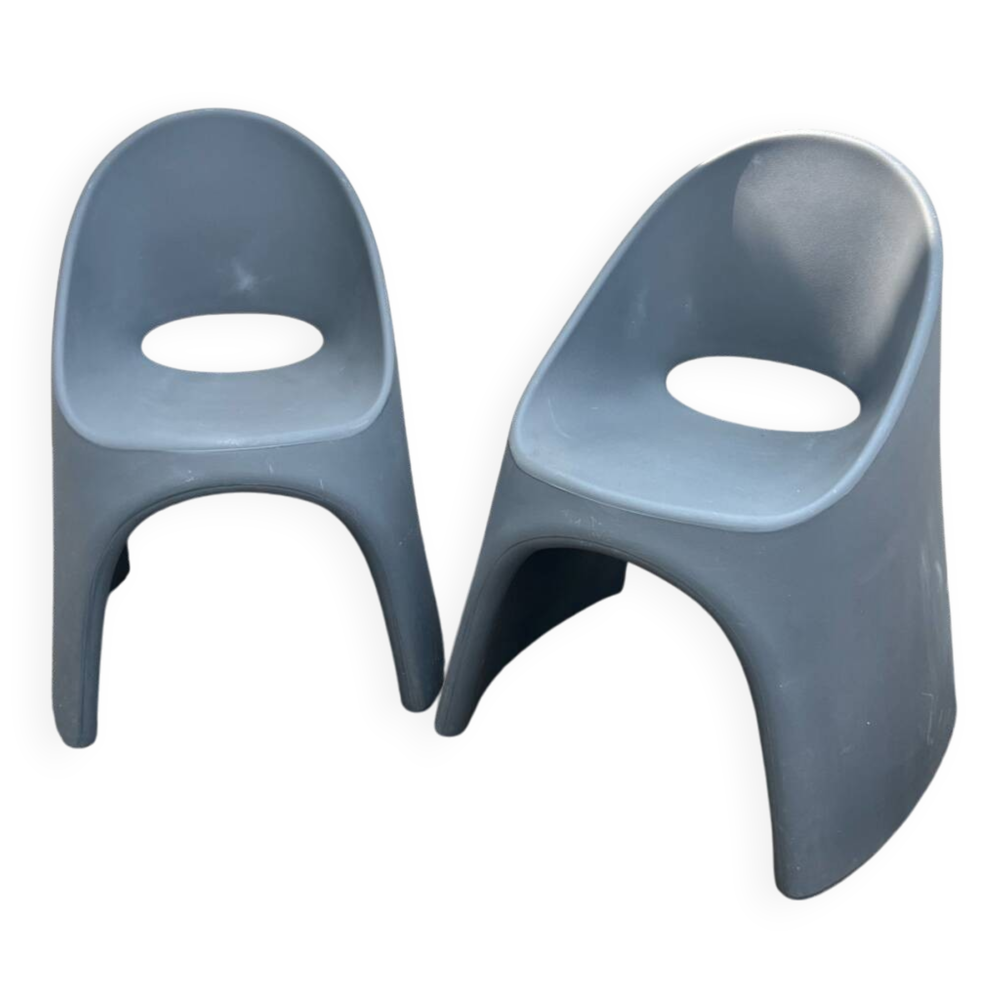 Pair of Slide armchairs from the 80s
