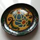 Set of 2 ceramic plates Ferney-Voltaire