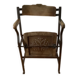 Wooden folding theater chair