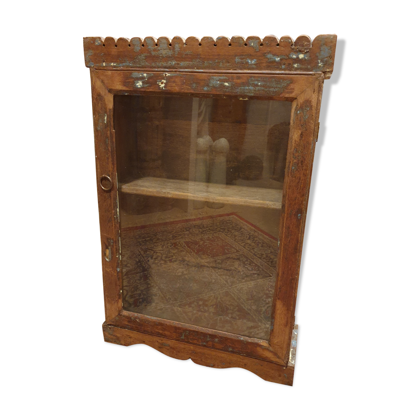 Indian spice cabinet