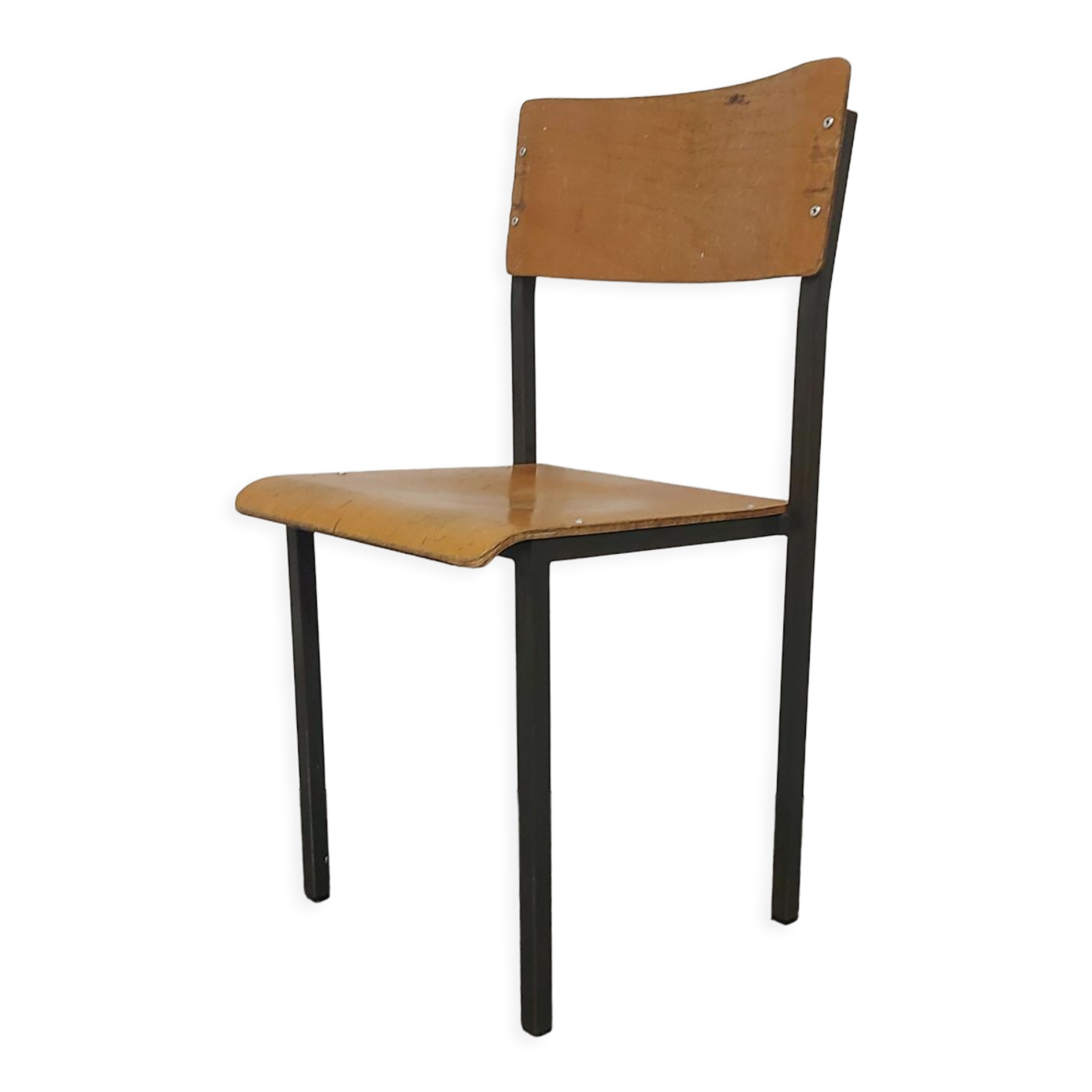 Chair, 1970s, Metal Green Frame