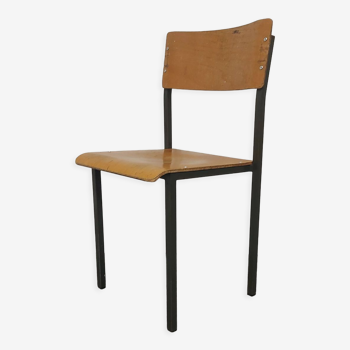 Chair, 1970s, Metal Green Frame