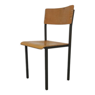 Chair, 1970s, Metal Green Frame