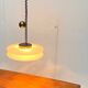 Orion counterweight pendant lamp in mid-century modern German space style, made of Staff Leuchten glass, 1960s.
