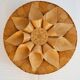 Handcrafted Swedish wooden wall sconces, set of 2