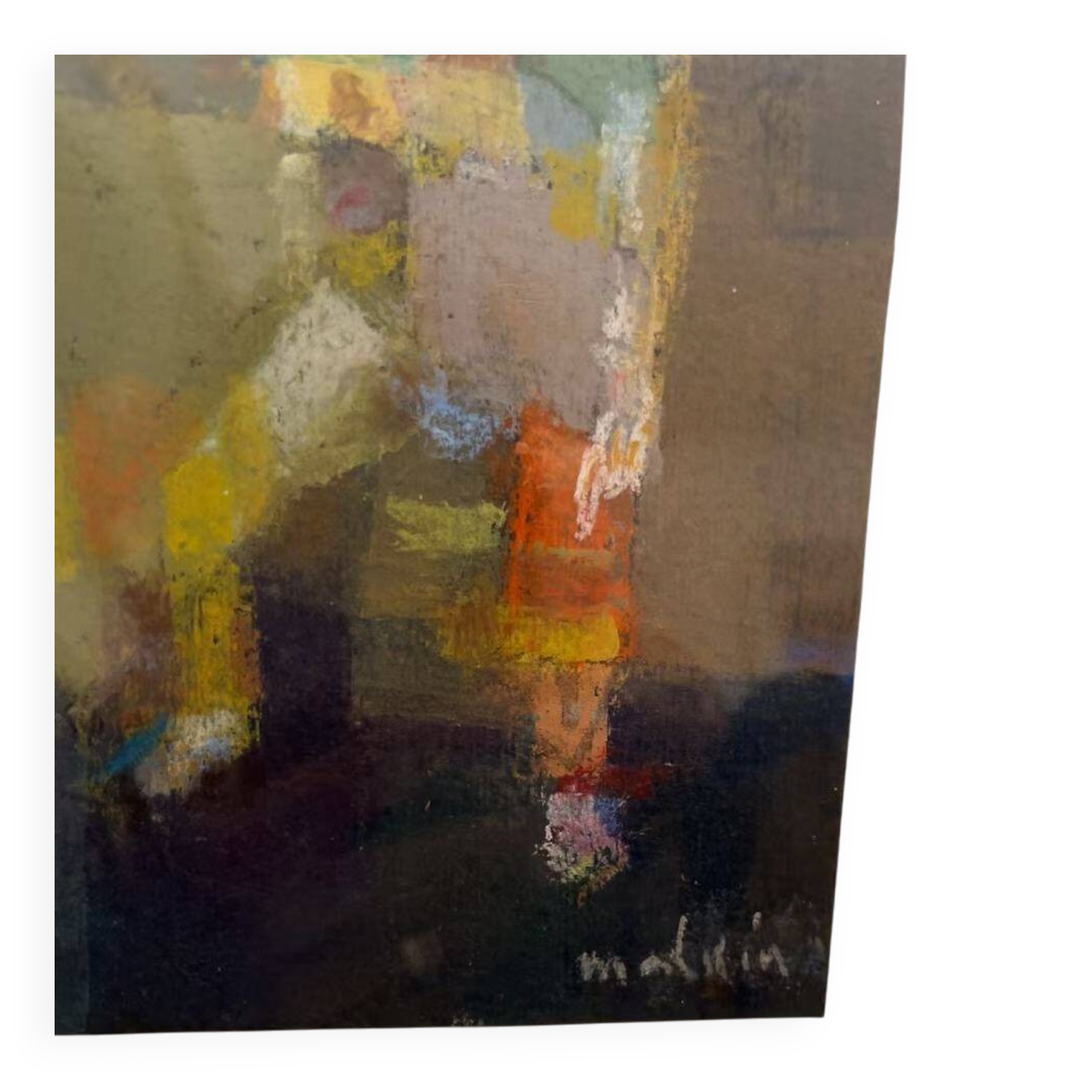 Peinture à l'huile, Figure lyrique, David Malkin