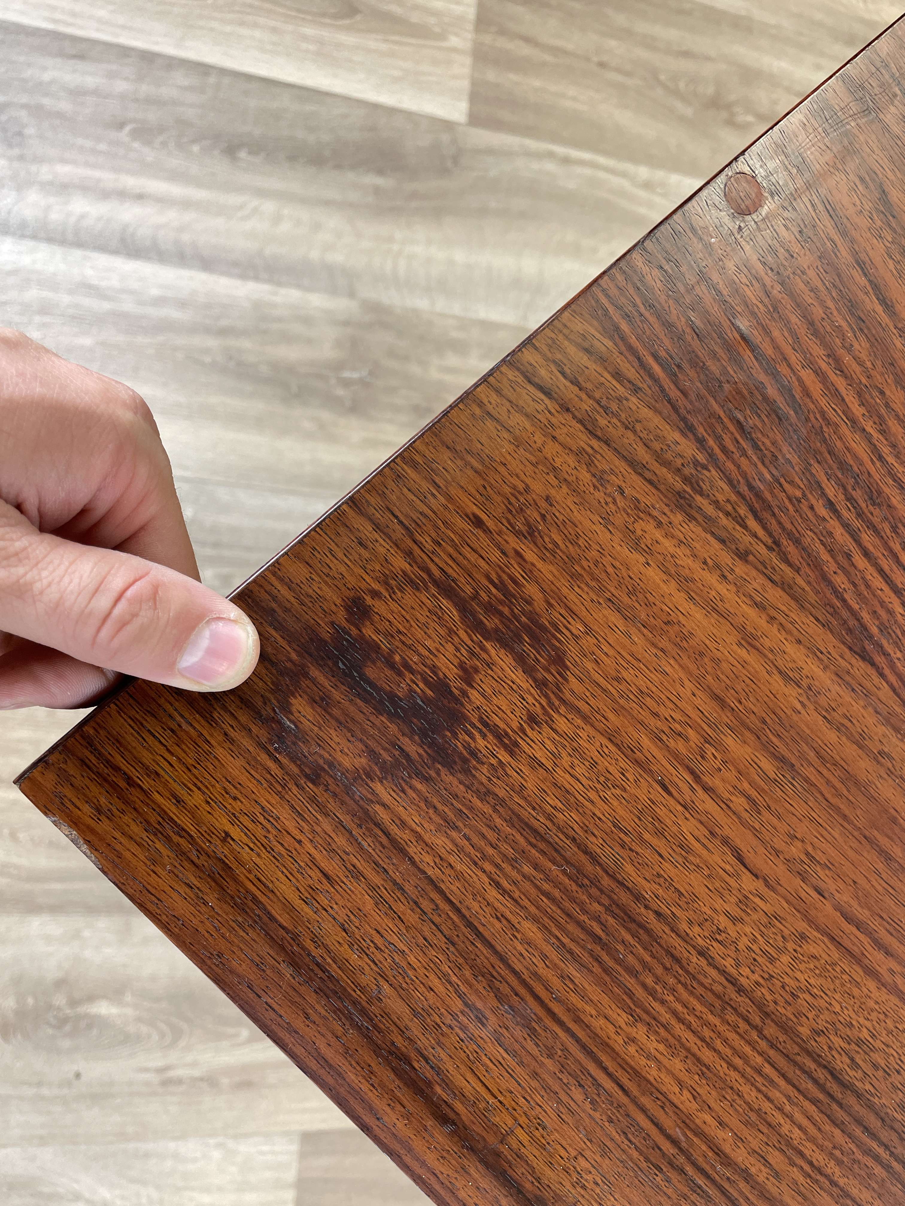 Vintage Scandinavian mid-length rosewood sideboard, 60s