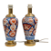 Pair of Imari Porcelain Vases with Gilt Bronze Mounts, Japan, Meiji Period