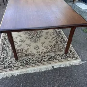Table rectangulaire, extensible de Style Scandinave en teck