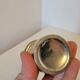 Vintage silver metal table salt shaker and pepper shaker Italy Raimond