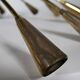 Gold Sputnik Spider 1950s 1960s Ceiling Lamp