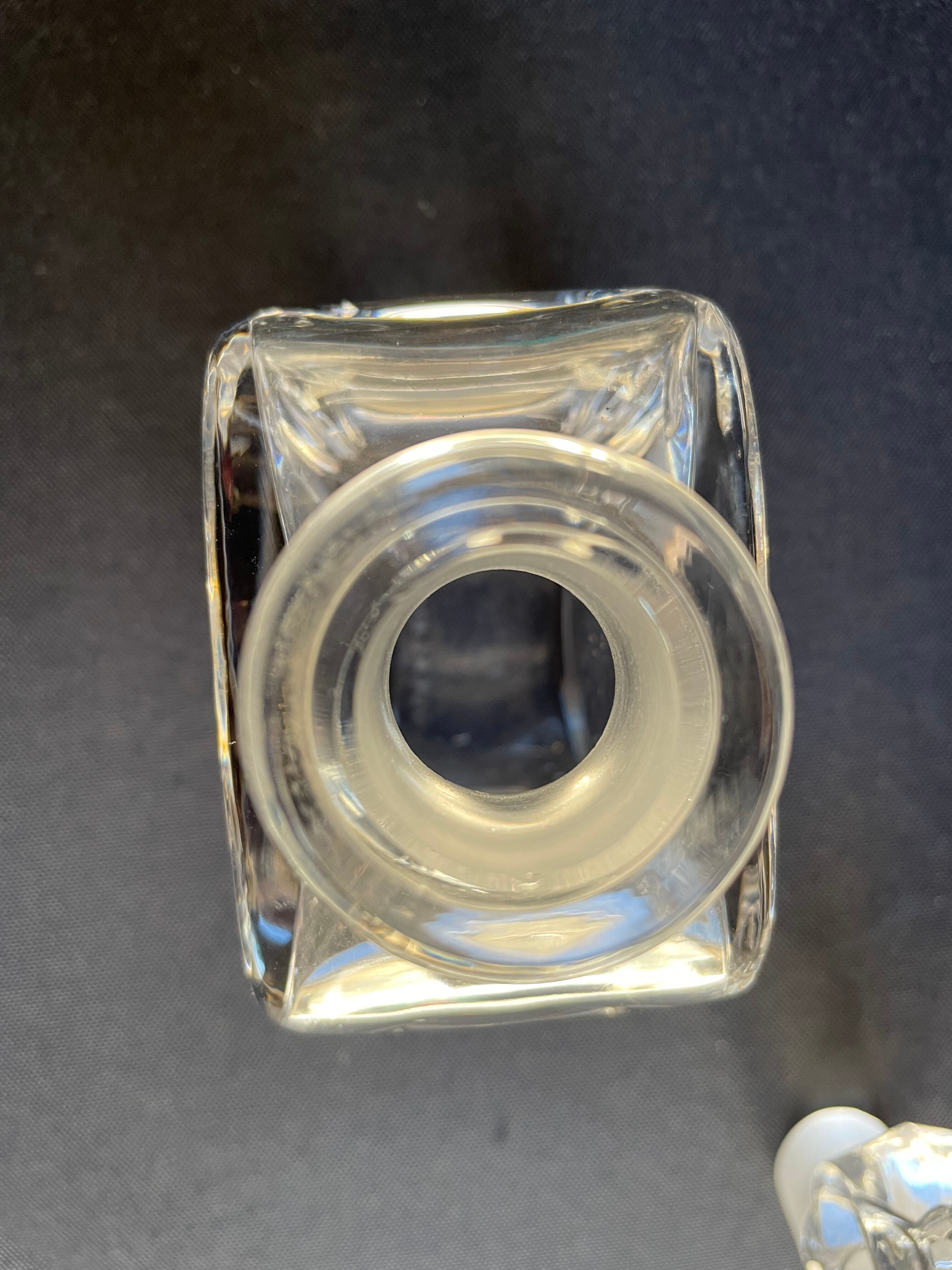 Georges Chevalier - Baccarat - Empty perfume bottle in Cut crystal