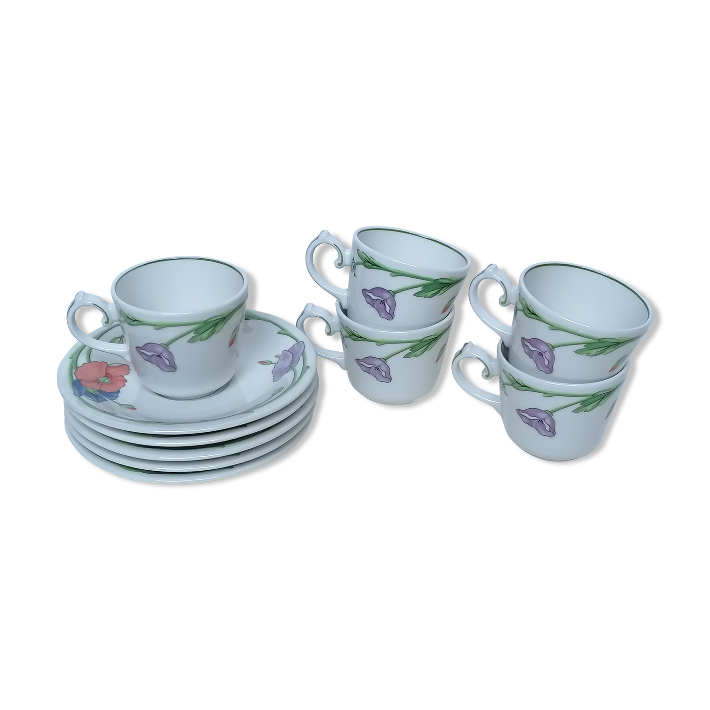 Set de 5 tasses à café Villeroy et Boch Amapola