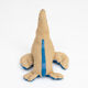 Vintage baby seal therapeutic toy by Renate Müller for H. Josef Leven, Sonneberg, 1970s