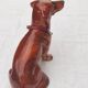 Large dachshund in German porcelain Cortendorf