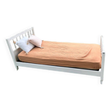 White bed