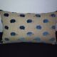 Jane Churchill linen and velvet cushion 50x50