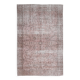 Pink & Brown Large Vintage Rug, 213x325Cm