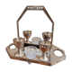 Silver Metal WMF Egg Service